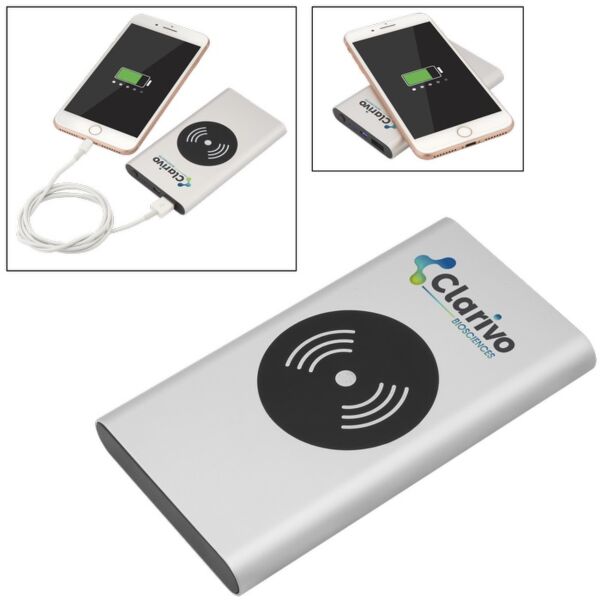 UL Cert Two-Way Wireless / Power Bank - 4000 mAh Thumbnail